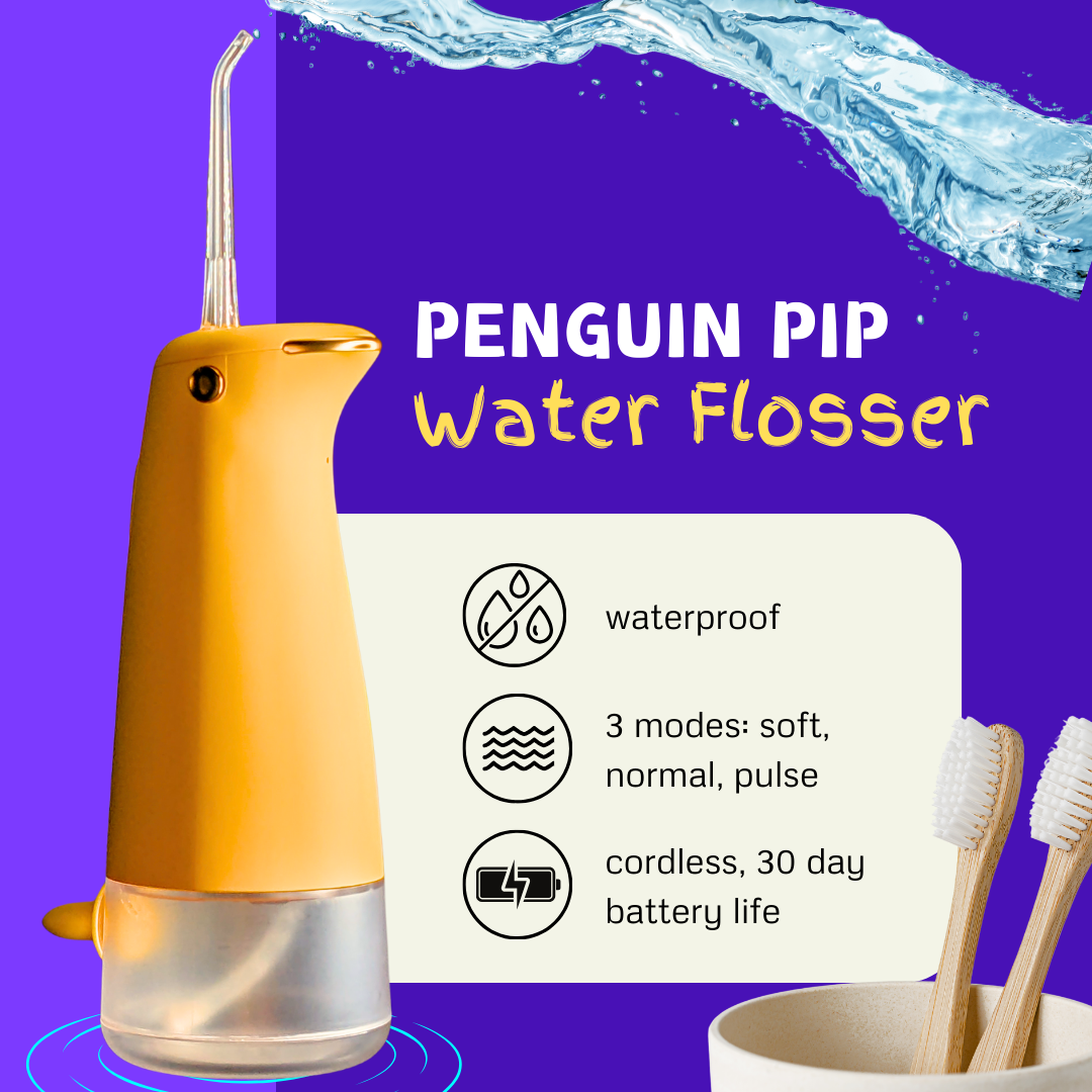 Penguin Pip Kids' Water Flosser