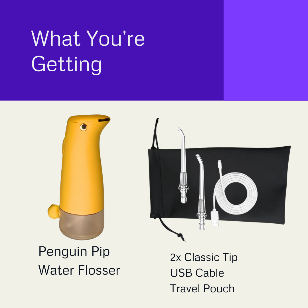 Penguin Pip Kids' Water Flosser
