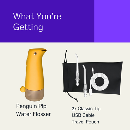 Penguin Pip Kids' Water Flosser